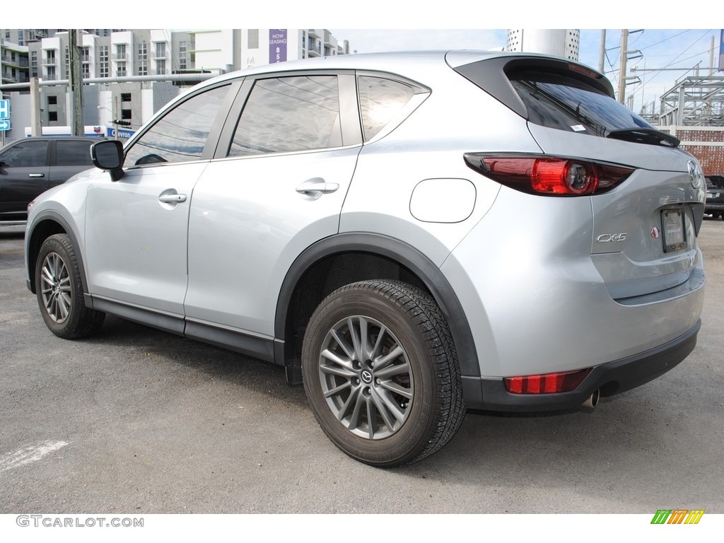 Sonic Silver Metallic 2017 Mazda CX-5 Sport Exterior Photo #140409459