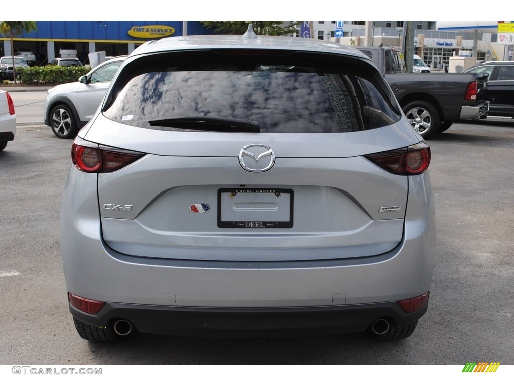 Sonic Silver Metallic 2017 Mazda CX-5 Sport Exterior Photo #140409480