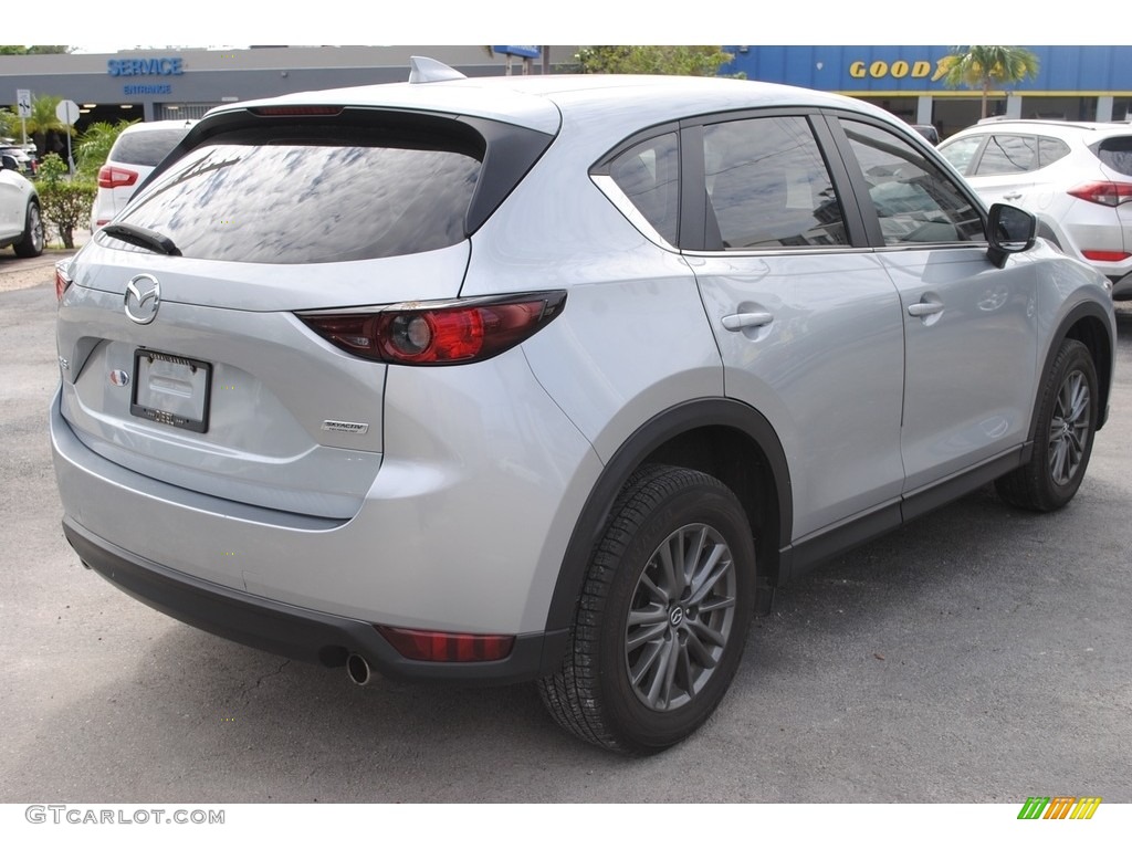Sonic Silver Metallic 2017 Mazda CX-5 Sport Exterior Photo #140409501
