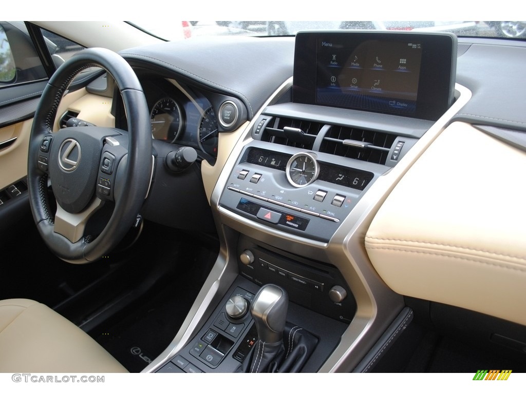 2018 Lexus NX 300 Creme Dashboard Photo #140410083