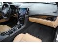 Caramel/Jet Black Accents 2013 Cadillac ATS 2.5L Luxury Dashboard