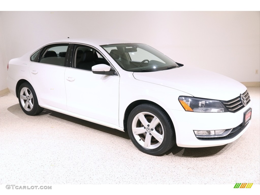 2015 Passat S Sedan - Candy White / Titan Black photo #1