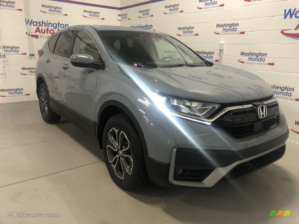 2021 CR-V EX-L AWD - Sonic Gray Pearl / Black photo #2