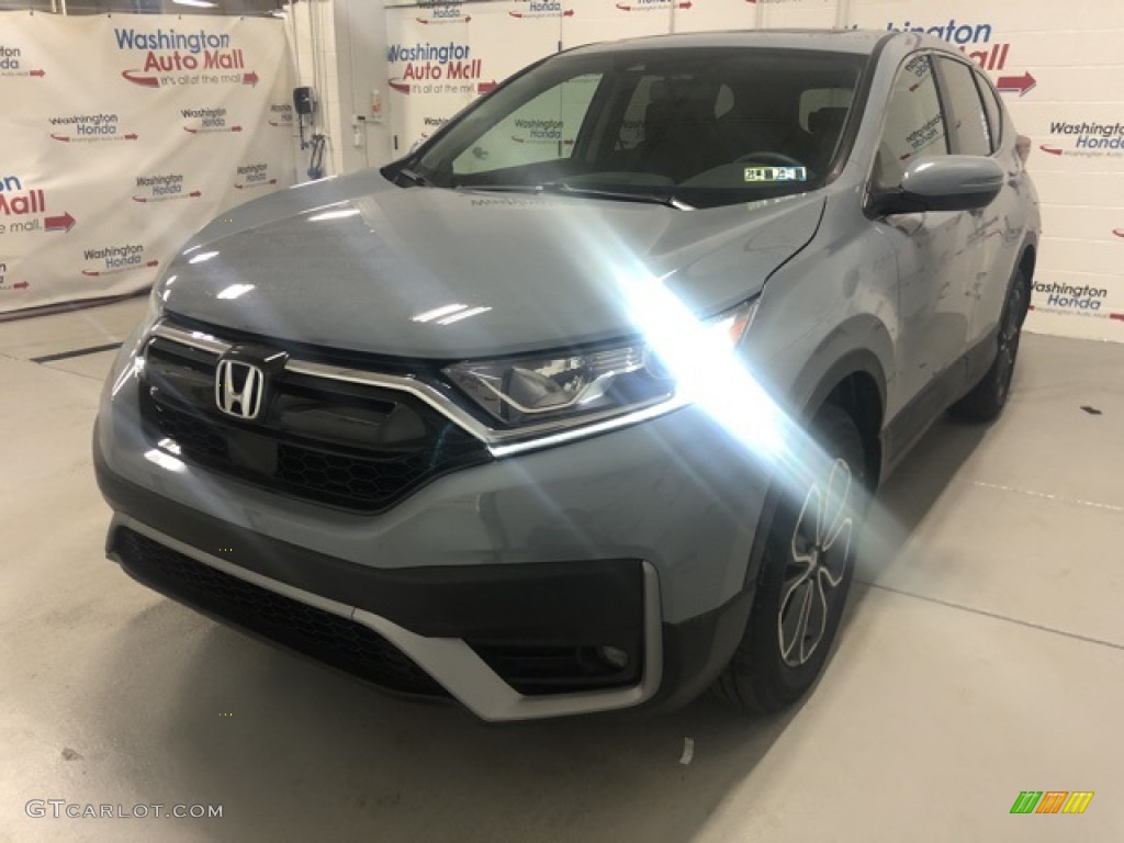 2021 CR-V EX-L AWD - Sonic Gray Pearl / Black photo #3