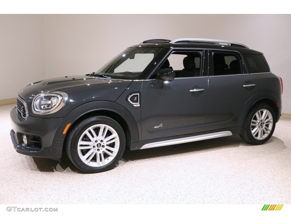 2018 Countryman Cooper S ALL4 - Thunder Grey Metallic / Carbon Black photo #3