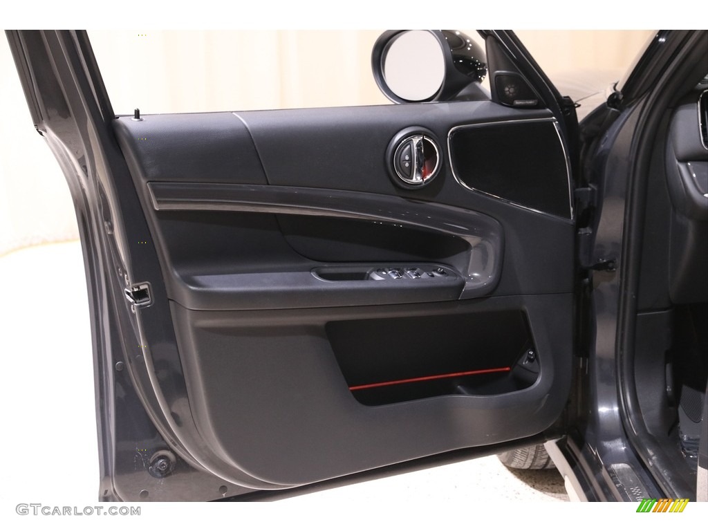 2018 Mini Countryman Cooper S ALL4 Carbon Black Door Panel Photo #140412171