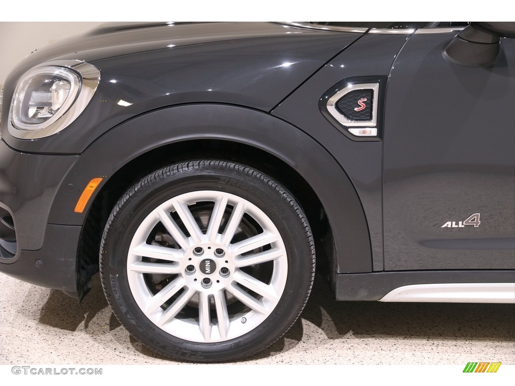 2018 Countryman Cooper S ALL4 - Thunder Grey Metallic / Carbon Black photo #21