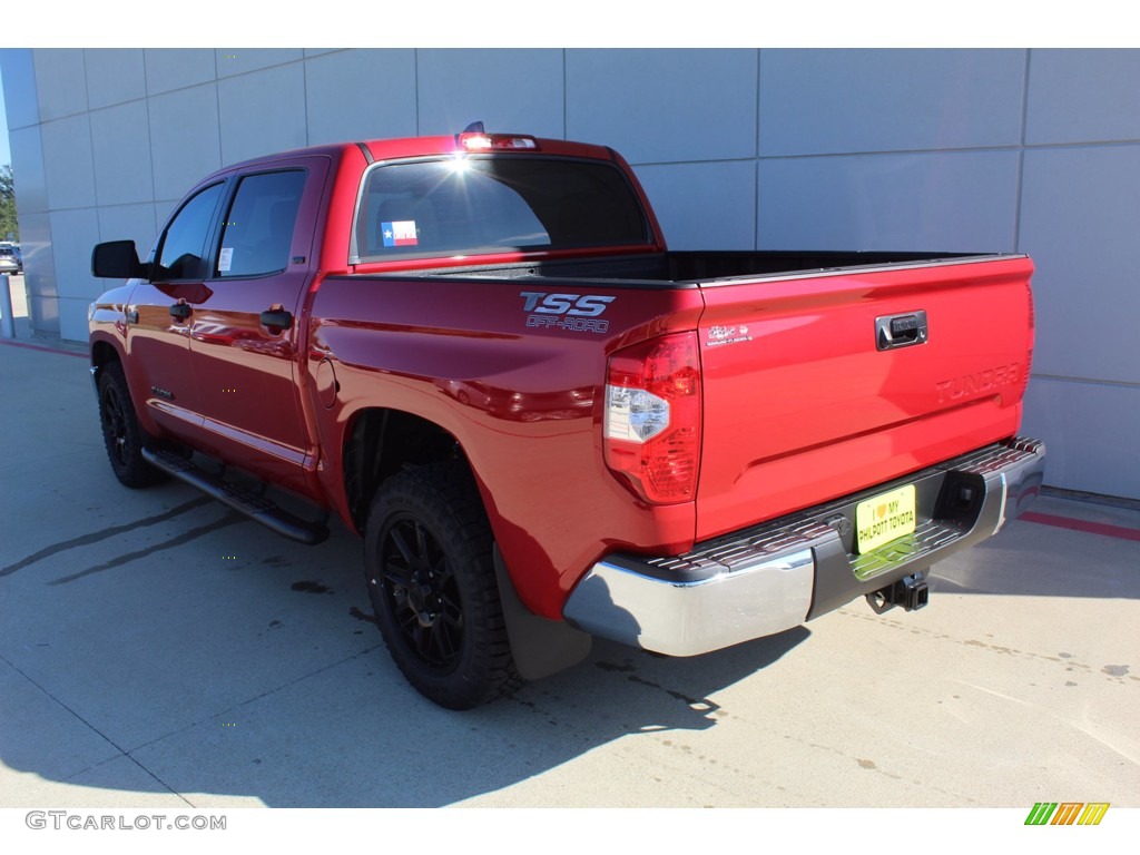 2021 Tundra SR5 CrewMax - Barcelona Red Metallic / Graphite photo #6