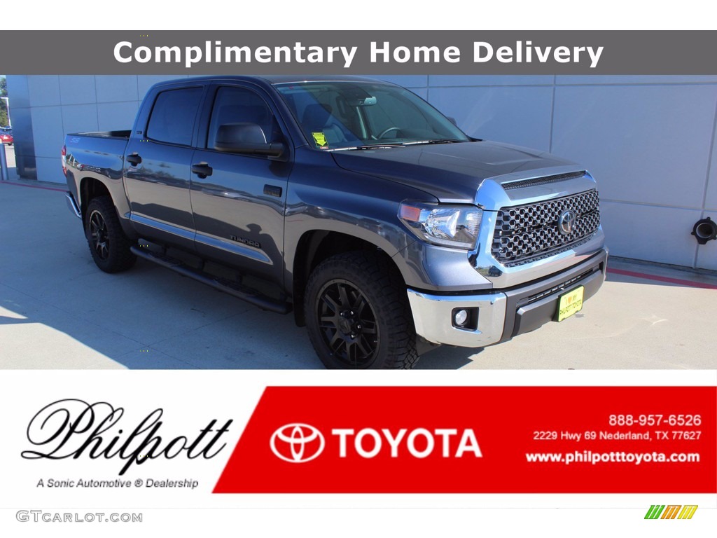 2021 Tundra SR5 CrewMax - Magnetic Gray Metallic / Graphite photo #1