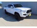 2021 Super White Toyota Tacoma SR Double Cab  photo #2