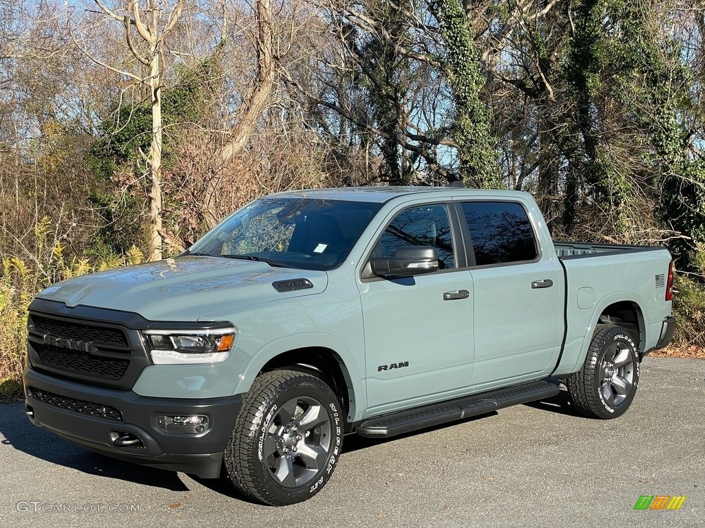 2021 1500 Built to Serve Edition Crew Cab 4x4 - Anvil / Black photo #2