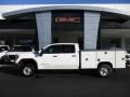 Summit White - Sierra 2500HD Crew Cab Chassis Utility Truck Photo No. 2