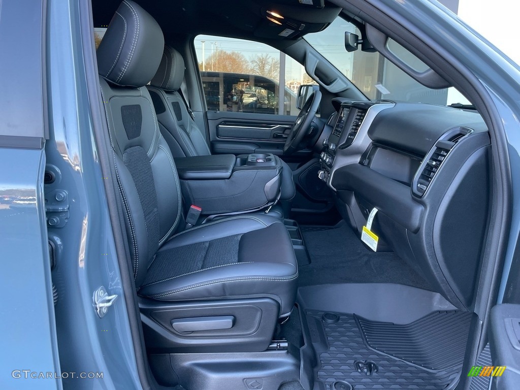 Black Interior 2021 Ram 1500 Built to Serve Edition Crew Cab 4x4 Photo #140415588