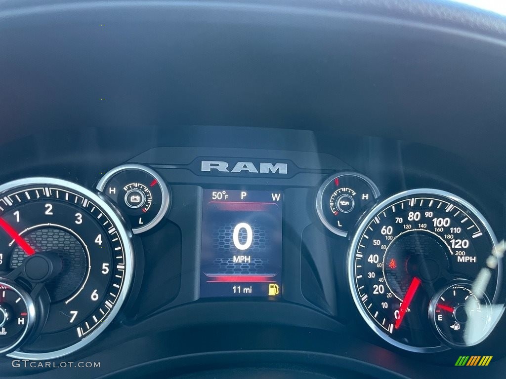 2021 Ram 1500 Built to Serve Edition Crew Cab 4x4 Gauges Photo #140415707