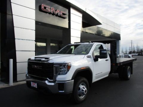 2020 GMC Sierra 3500HD Regular Cab Chassis Stake Truck Data, Info and Specs