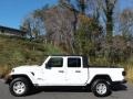 2021 Bright White Jeep Gladiator Sport 4x4  photo #1