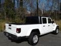 2021 Bright White Jeep Gladiator Sport 4x4  photo #6