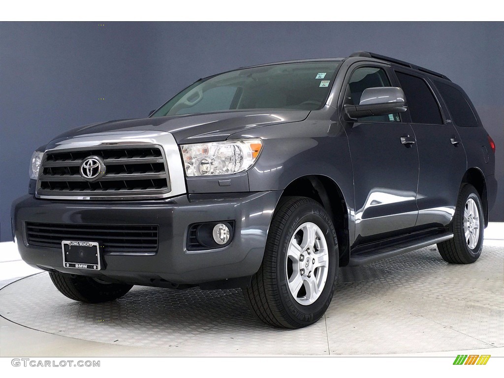 Magnetic Gray Metallic 2016 Toyota Sequoia SR5 4x4 Exterior Photo #140416340