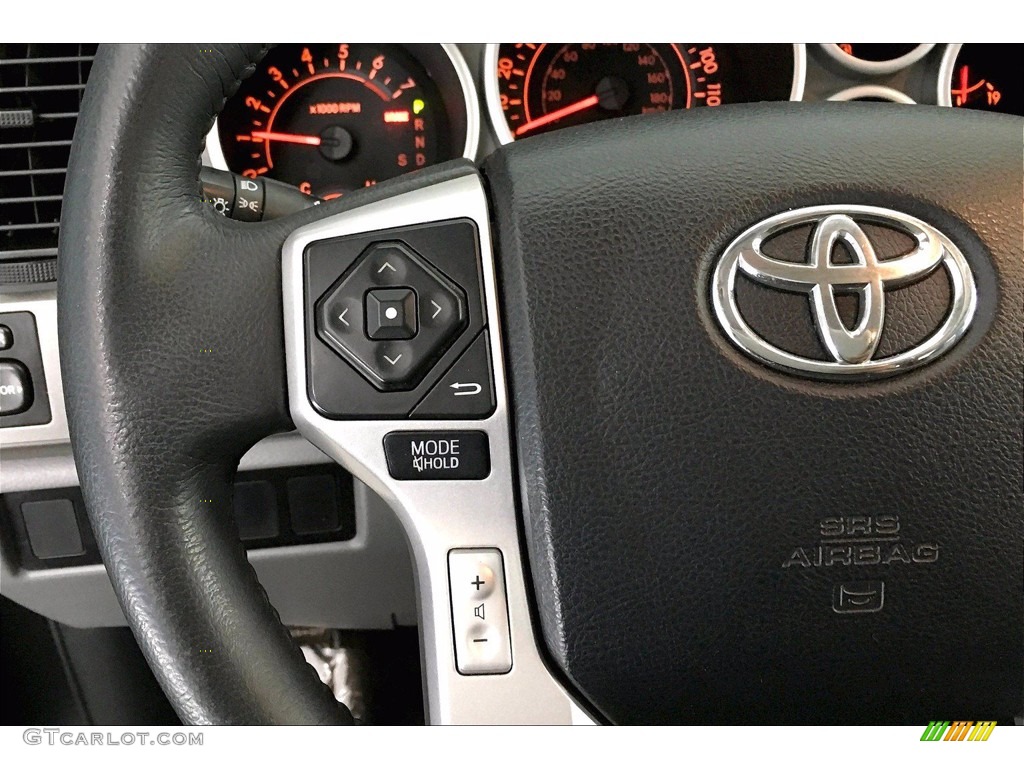 2016 Toyota Sequoia SR5 4x4 Gray Steering Wheel Photo #140416469