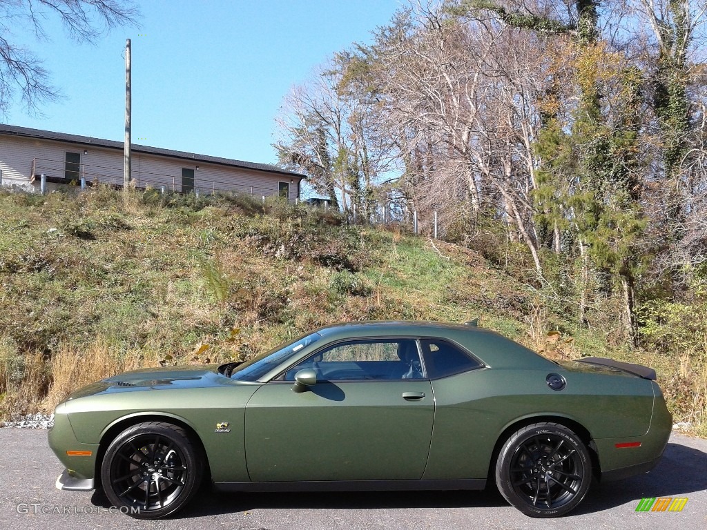 2020 Challenger R/T Scat Pack - F8 Green / Black photo #1