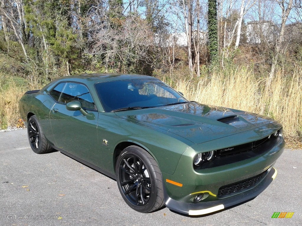 2020 Challenger R/T Scat Pack - F8 Green / Black photo #4