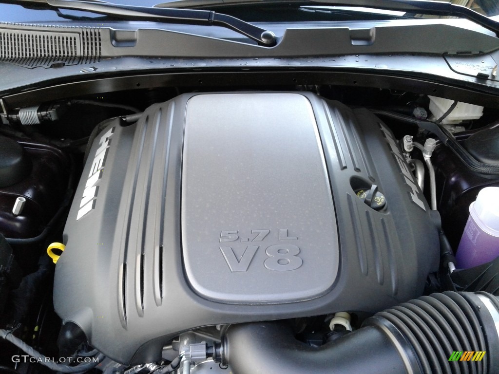2021 Dodge Charger R/T 5.7 Liter HEMI OHV-16 Valve VVT MDS V8 Engine Photo #140416745
