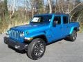 2021 Hydro Blue Pearl Jeep Gladiator 80th Anniversary Edition 4x4  photo #2