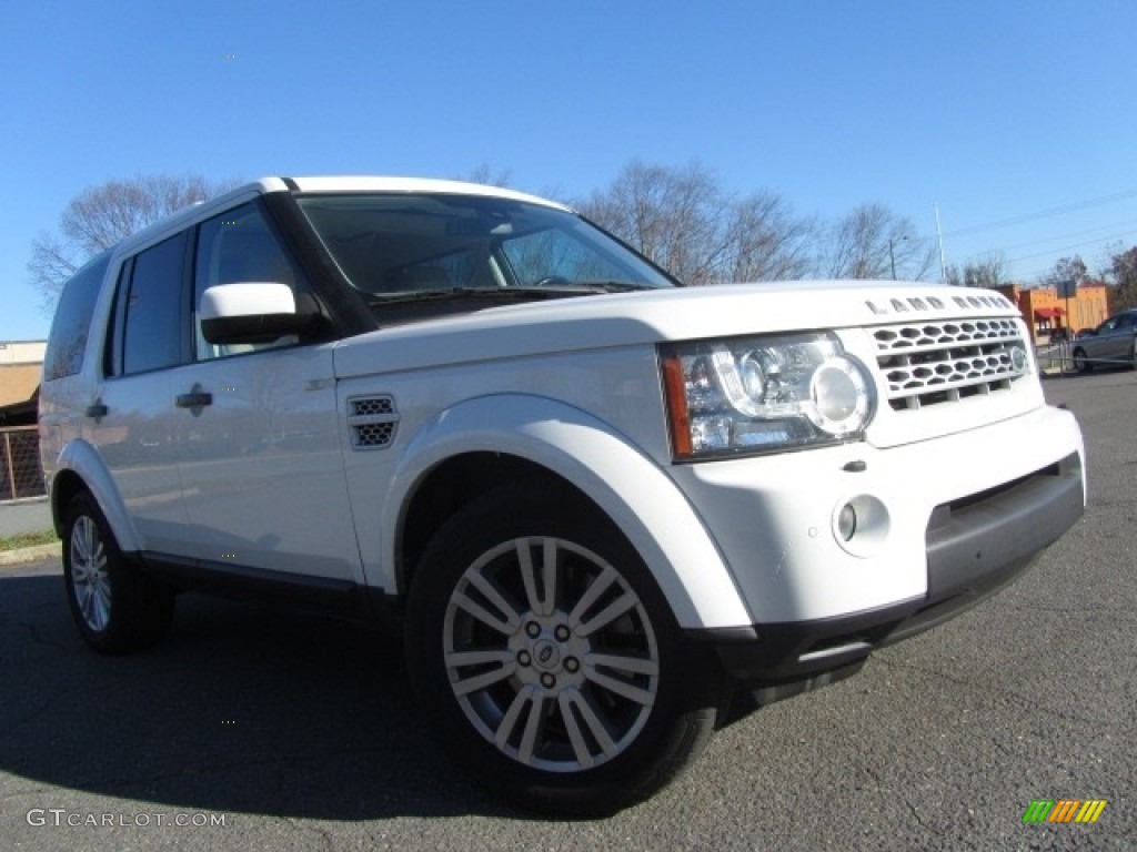 2012 LR4 HSE - Fuji White / Almond/Nutmeg photo #1