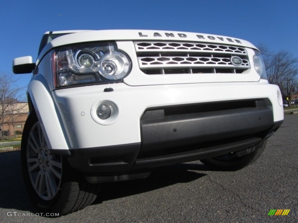 2012 LR4 HSE - Fuji White / Almond/Nutmeg photo #2