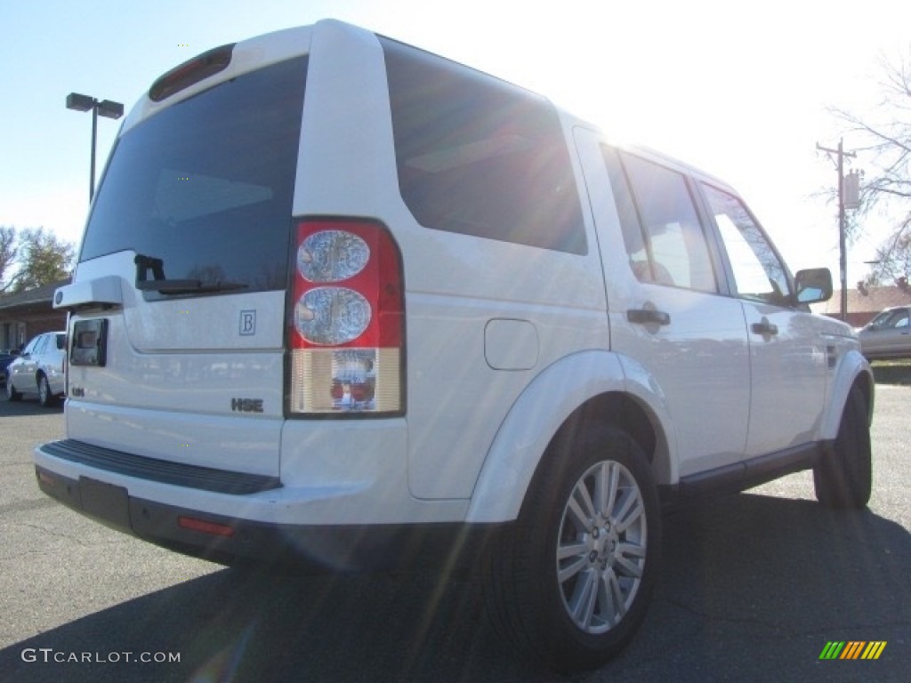 2012 LR4 HSE - Fuji White / Almond/Nutmeg photo #10