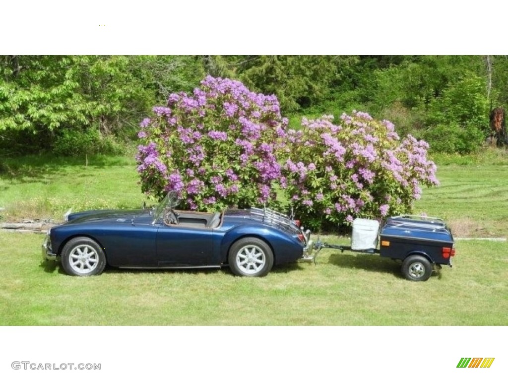 Patriot Blue Pearl 1957 MG MGA Roadster Exterior Photo #140417804