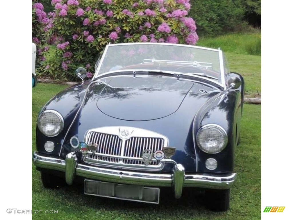 Patriot Blue Pearl 1957 MG MGA Roadster Exterior Photo #140417819