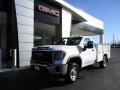 Summit White - Sierra 2500HD Regular Cab 4WD Chassis Utility Truck Photo No. 1