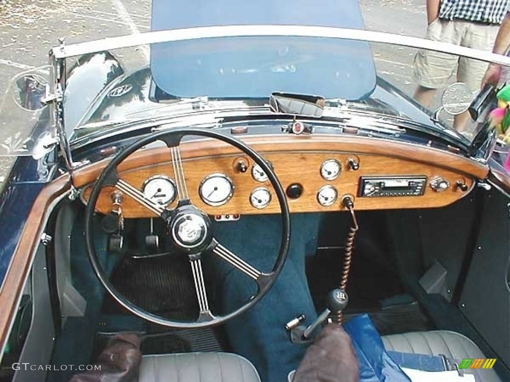 1957 MG MGA Roadster Grey Dashboard Photo #140418101