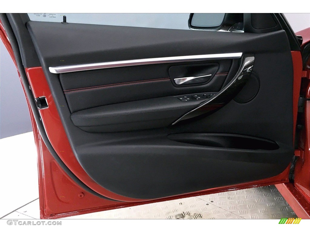2018 3 Series 330e iPerformance Sedan - Melbourne Red Metallic / Black photo #23