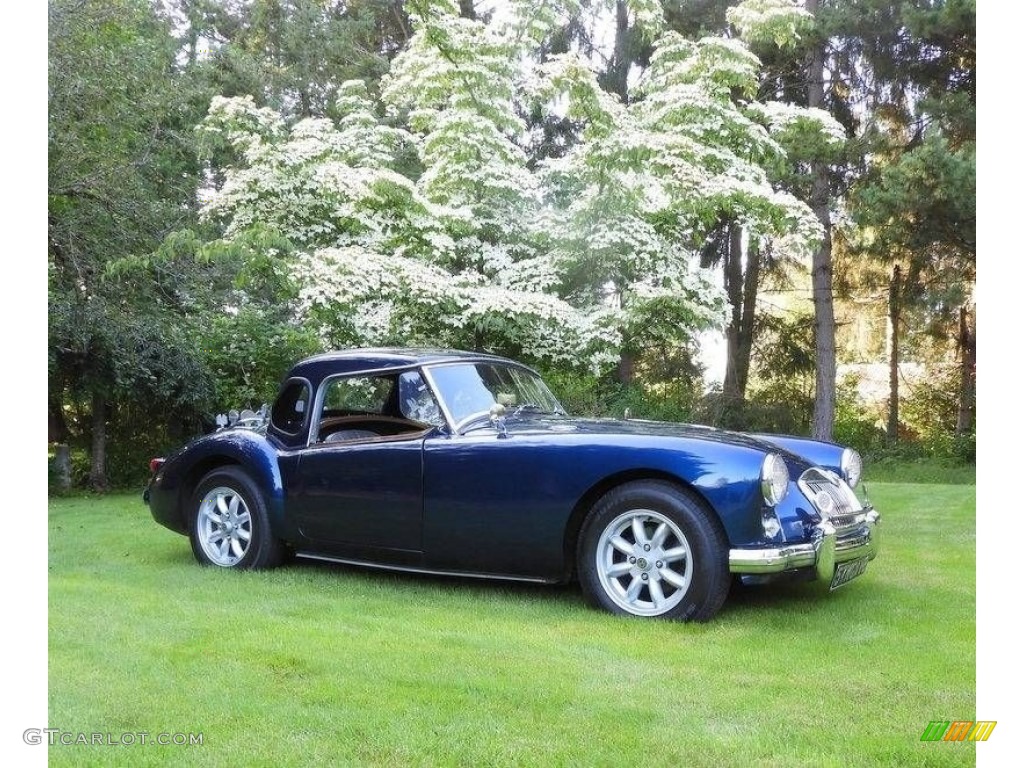 Patriot Blue Pearl 1957 MG MGA Roadster Exterior Photo #140418196