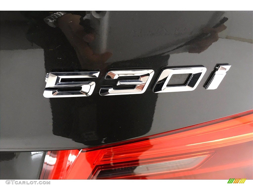 2017 5 Series 530i Sedan - Dark Graphite Metallic / Black photo #7