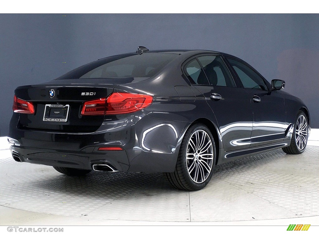 2017 5 Series 530i Sedan - Dark Graphite Metallic / Black photo #13