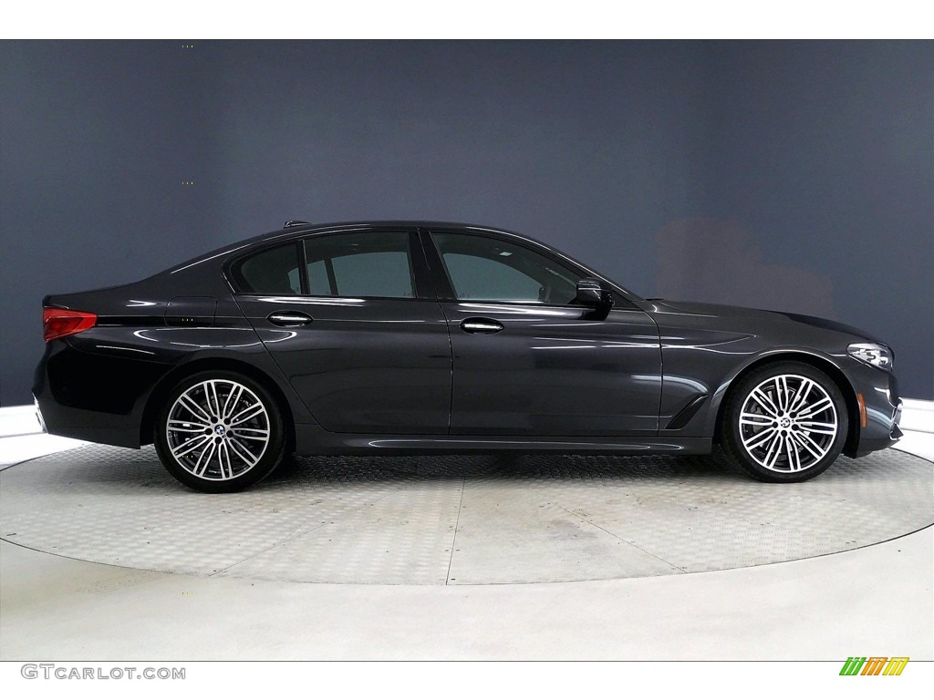 2017 5 Series 530i Sedan - Dark Graphite Metallic / Black photo #14