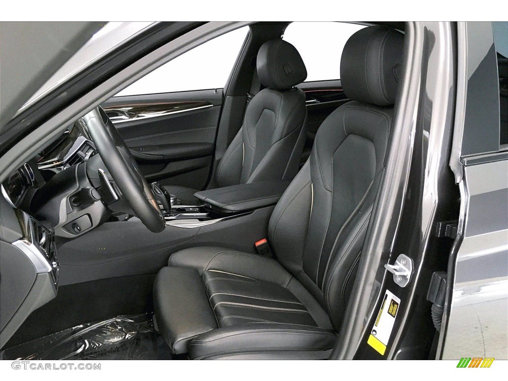 2017 5 Series 530i Sedan - Dark Graphite Metallic / Black photo #28