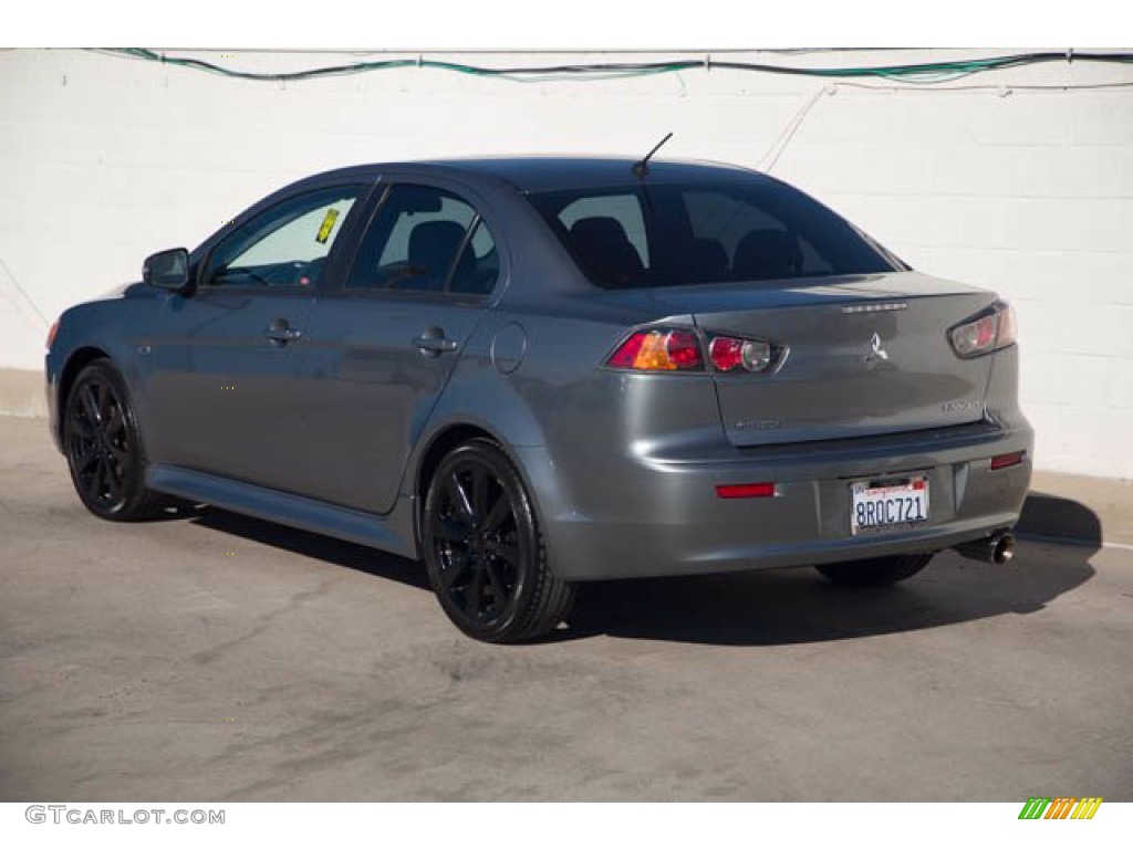 2015 Lancer ES - Mercury Gray / Black photo #2