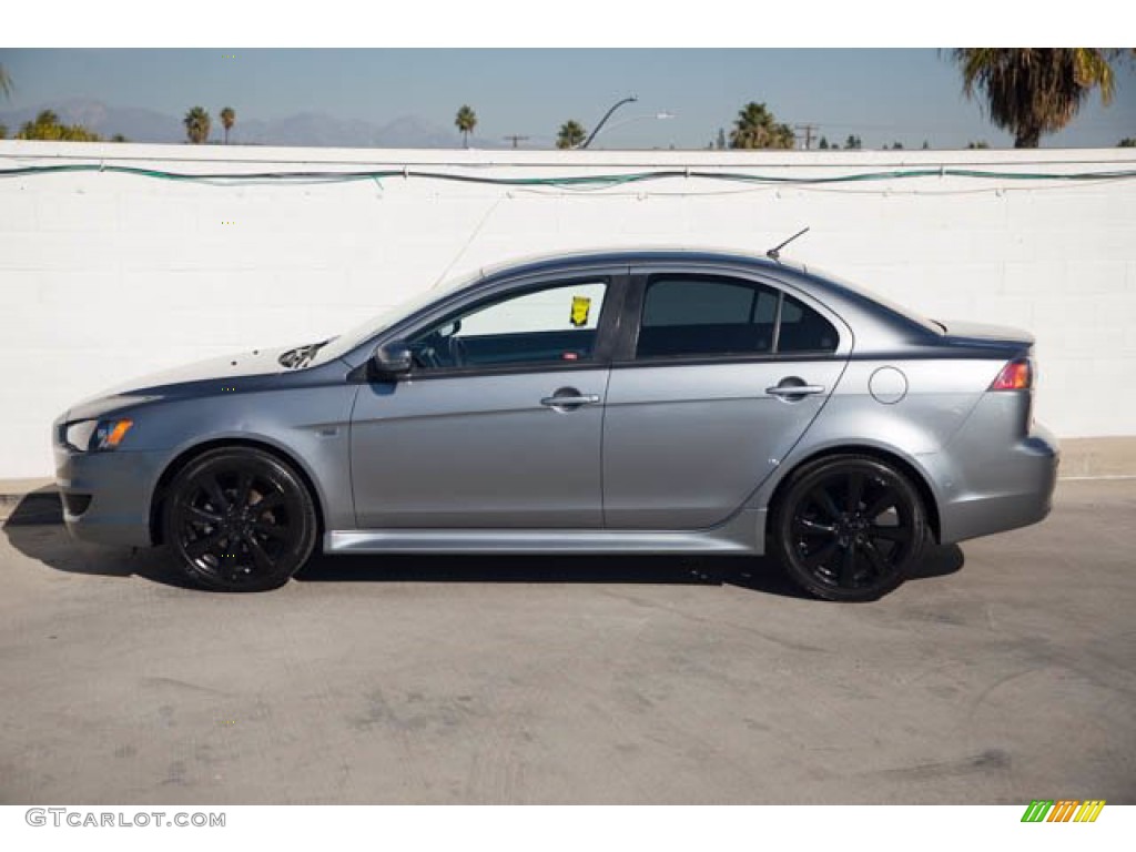 2015 Lancer ES - Mercury Gray / Black photo #10