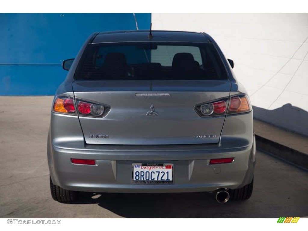 2015 Lancer ES - Mercury Gray / Black photo #11