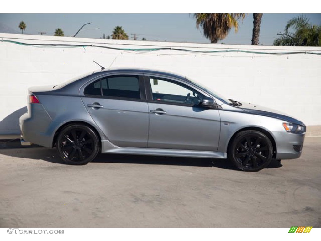 2015 Lancer ES - Mercury Gray / Black photo #14