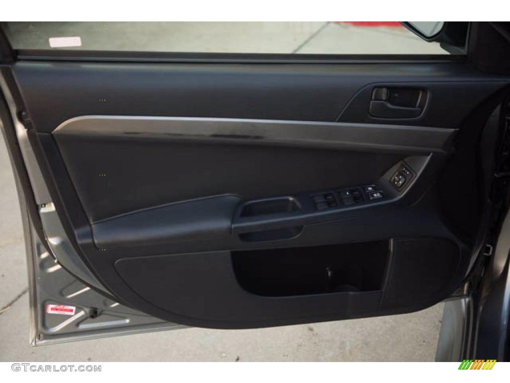 2015 Lancer ES - Mercury Gray / Black photo #25