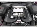 4.0 Liter DI biturbo DOHC 32-Valve VVT V8 2021 Mercedes-Benz GLC AMG 63 4Matic Coupe Engine