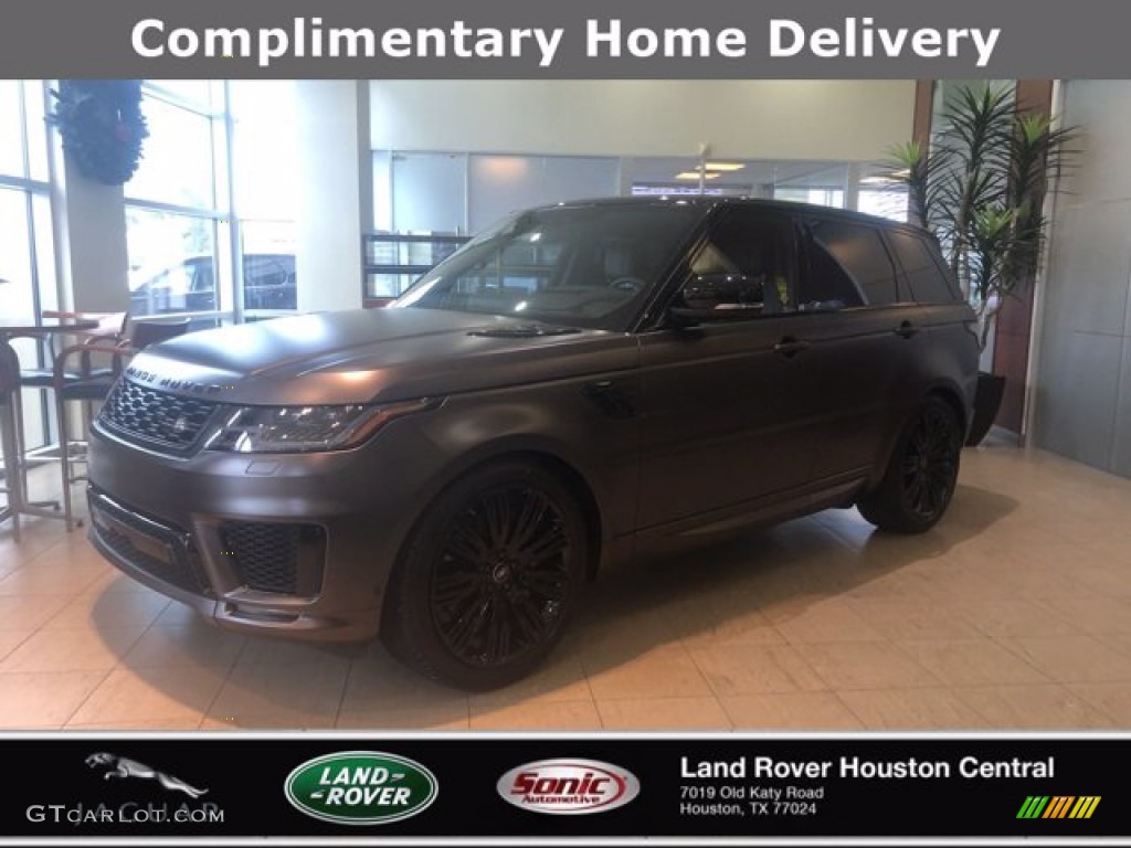 2021 Range Rover Sport HSE Dynamic - SVO Premium Palette Black / Ebony photo #1