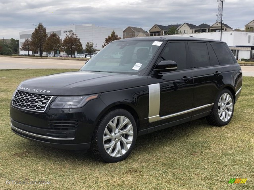 Santorini Black Metallic 2021 Land Rover Range Rover Westminster Exterior Photo #140420223