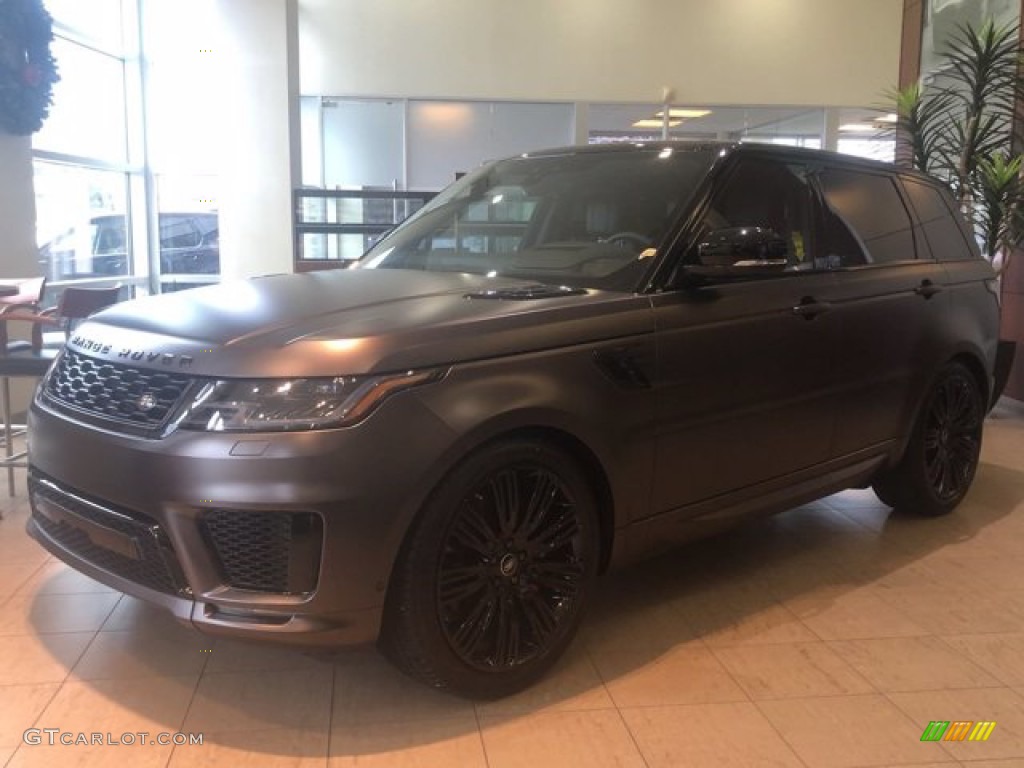 2021 Range Rover Sport HSE Dynamic - SVO Premium Palette Black / Ebony photo #2