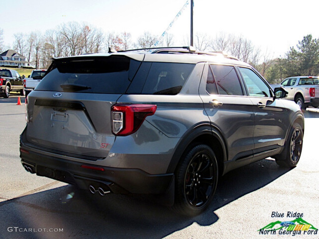 2021 Explorer ST 4WD - Carbonized Gray Metallic / Ebony photo #5